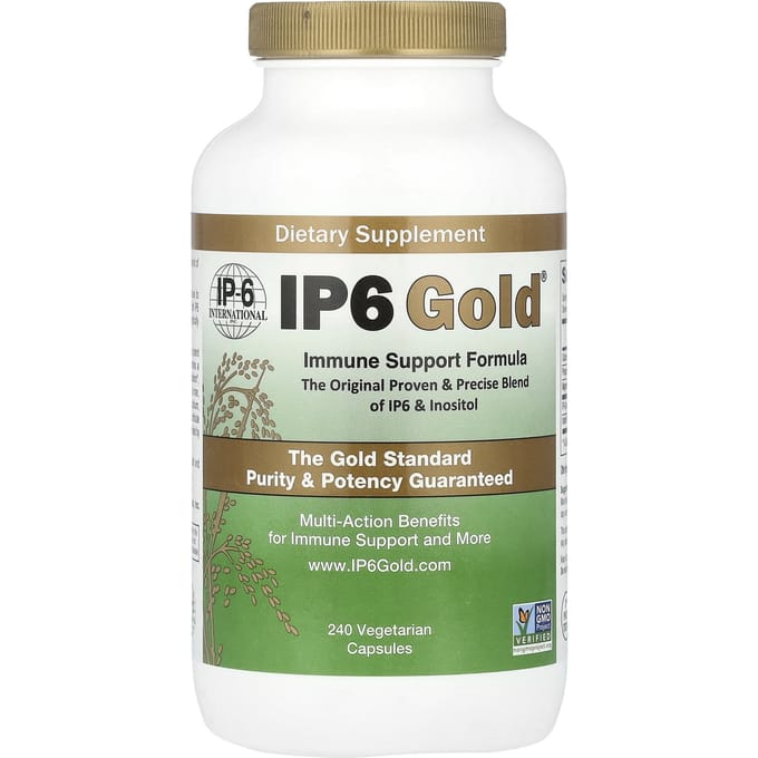Ip-6 International, Ip6 Goud, Formule voor Immuunondersteuning, Groentecapsules 240