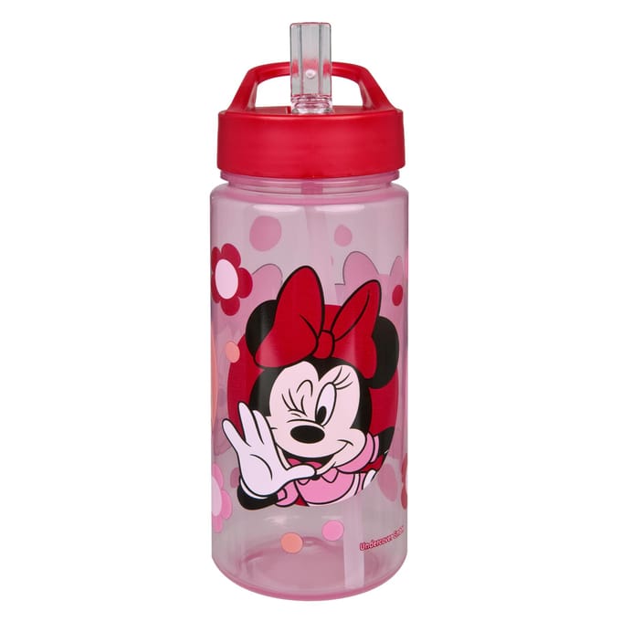 Undercover drinkfles Minnie Mouse 500ml - BPA vrij rietjesbeker roze.