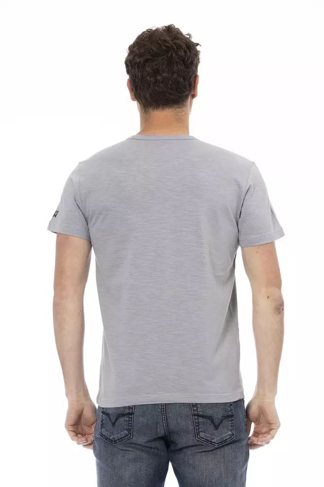 Kunstafdruk T-shirt Casual Stijl
