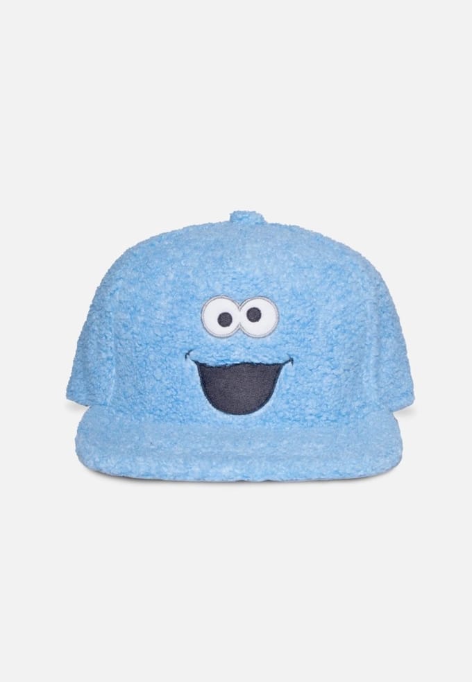 Sesame Street Cookie Monster Cap blauw one size