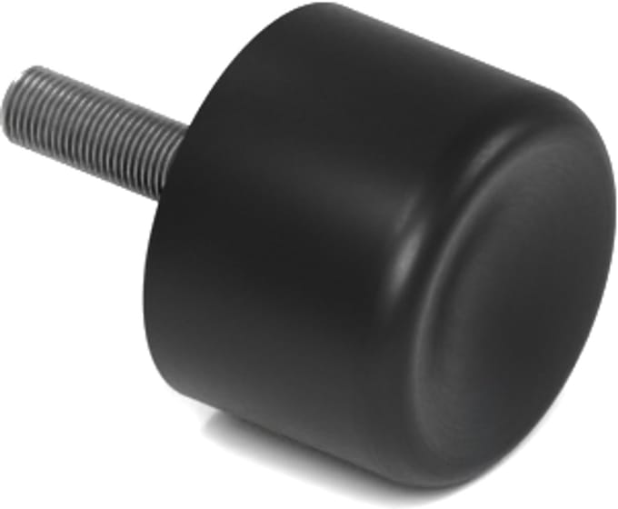 Rubbermagazijn - Concaaf demper - Type DS/D - 25x18mm - M6 - Set 10 stuks