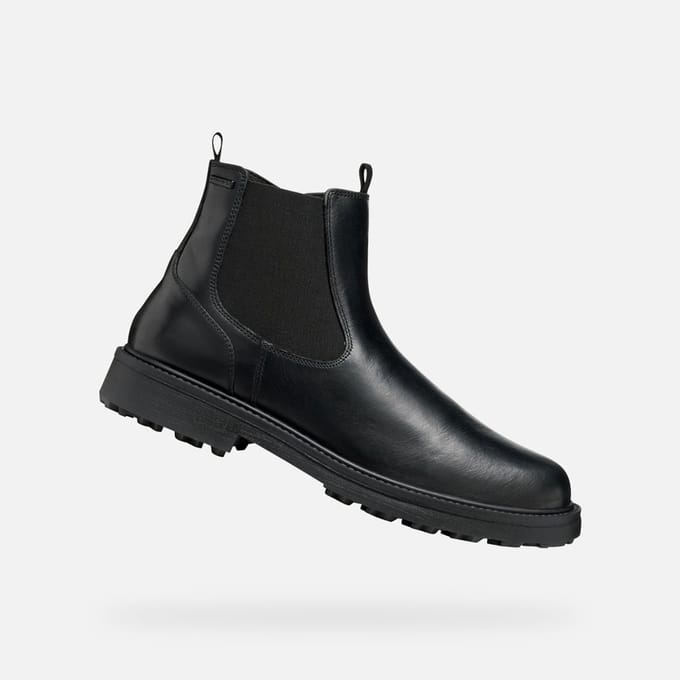 GEOX LAGORAI + GRIP ABX HEREN - ZWART - Maat 43