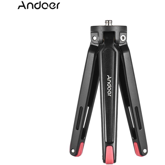 Opvouwbare Pro Statief Handheld Desktop Stand Stabilisator voor Camera Mobiele Telefoon gray