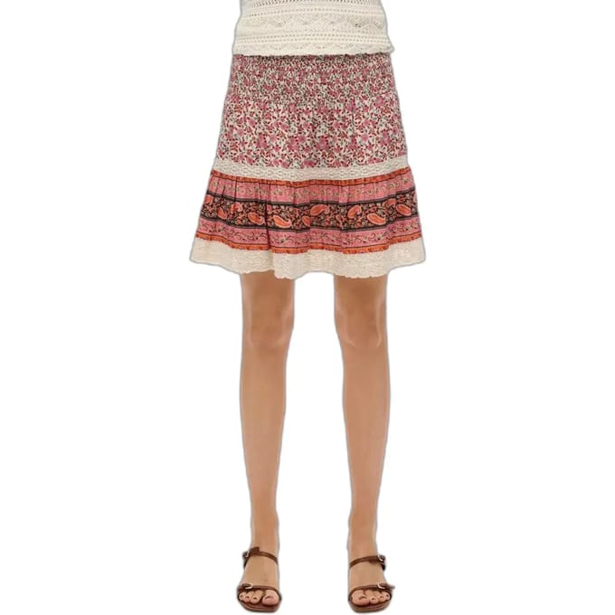 Superdry - Patchwork minirok - Dames - Rokken