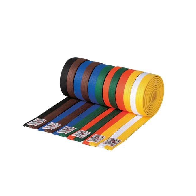 Blauw/bruine budo-riem Danrho