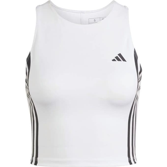 Damestanktop adidas Own the Run 3-Stripes