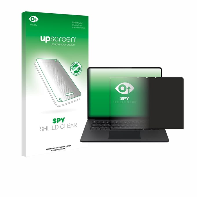 upscreen - privacy screenprotector voor Microsoft Surface Laptop 15" 2025 - Folie Beschermfolie Blauwlichtfilter