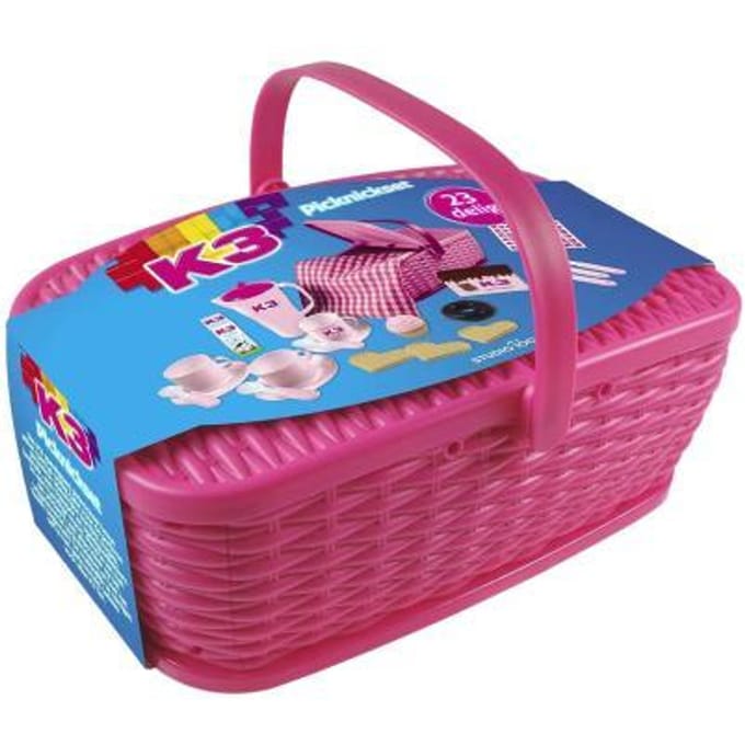 K3 - Speelgoedpicknickset - Picknickset - 24 delig