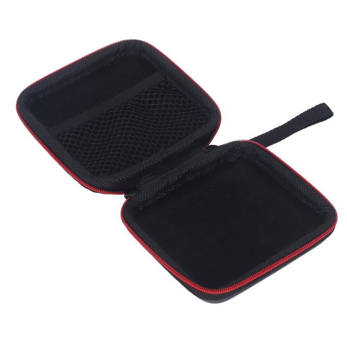 Mini Actiecamera Draagtas Waterdicht Schokabsorptie Camerabescherming Opbergtas black