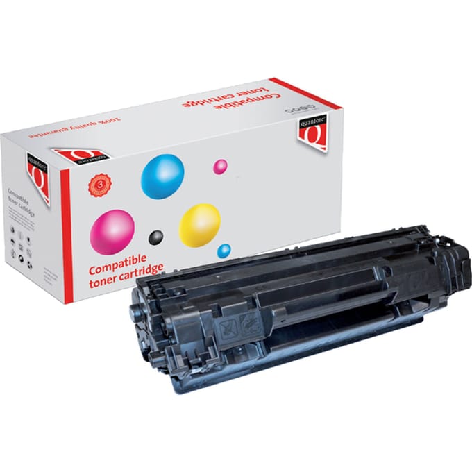 Tonercartridge Quantore alternatief tbv HP CE278A  / CE278X 78A / 78X zwart HC