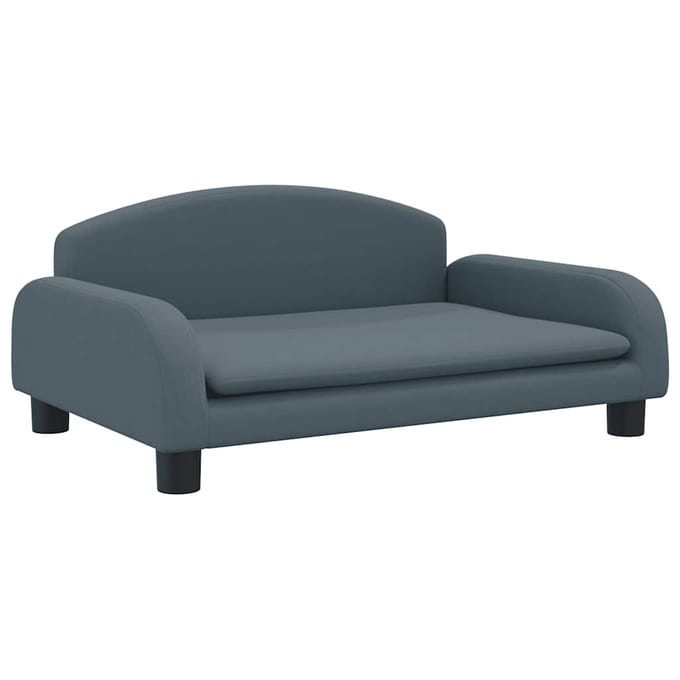 Vidaxl Hondenkussen, Donkergrijs, 70X45X30 Cm, Bekleed met Stof