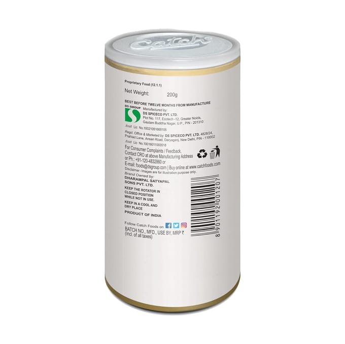 Catch Sprinkles Sel noir, 200g white