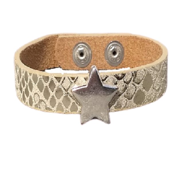 Aanpasbare armband-golden star