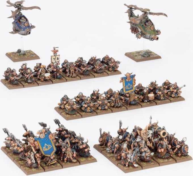 Warhammer - The Old World - Dwarfen Mountain Holds Battalion - 10-05