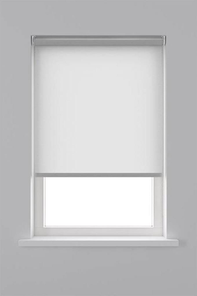 Decosol Rolgordijn Lichtdoorlatend - Krijt Wit (833) - 180 x 190 cm