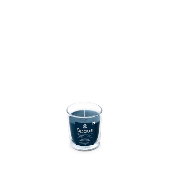 Spaas geurkaars glass 25u -  Midnight Magic