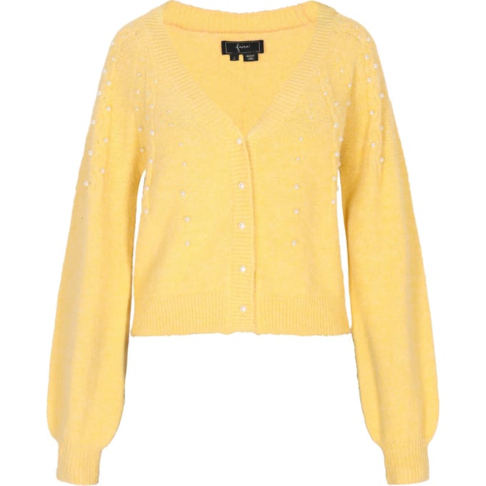 Faina Vest Dames geel