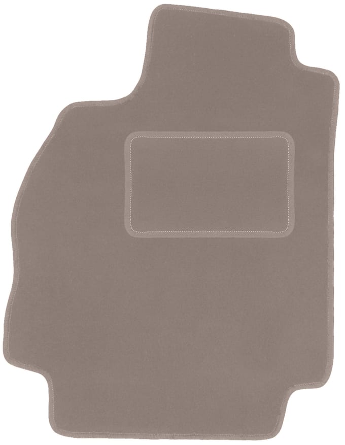 Beige bestuurdersmat voor: Renault Megane II hatchback (2002-2008)