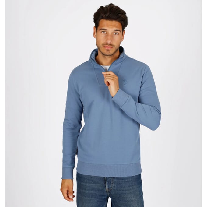 Heren Trui Rhenen - Denimblauw