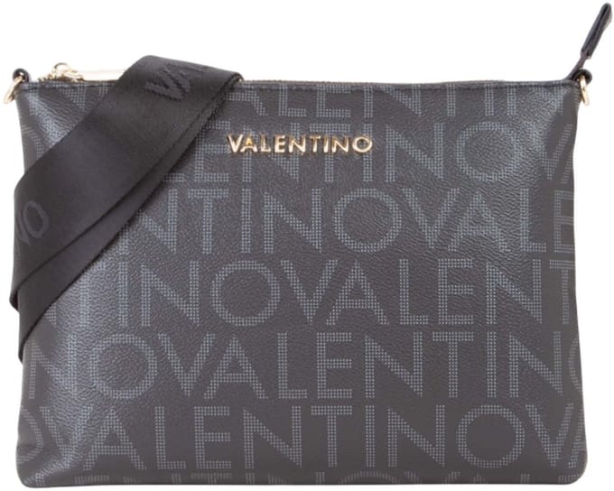 VALENTINO schoudertas Regina Re Shopping Bag Nero antraciet