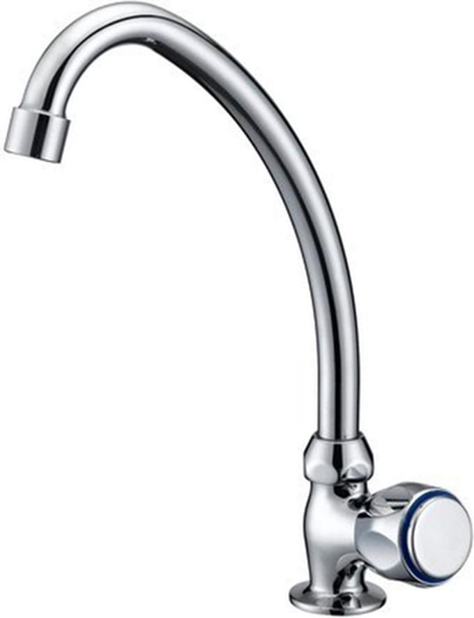 Plieger Solid toiletkraan met draaibare uitloop chroom