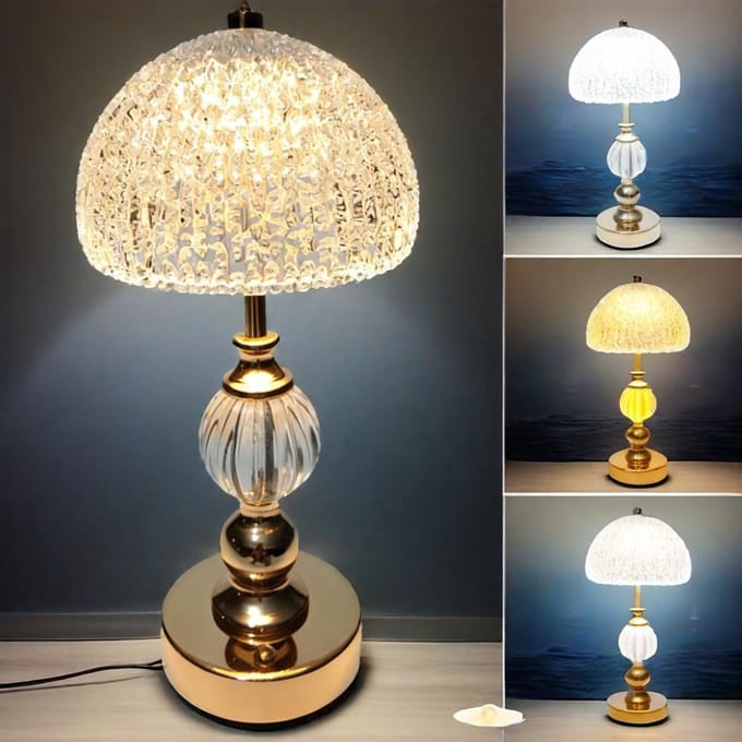 IBETTERTEC LED Tafellamp - Traploos Dimbaar - Instelbare Lichtkleur