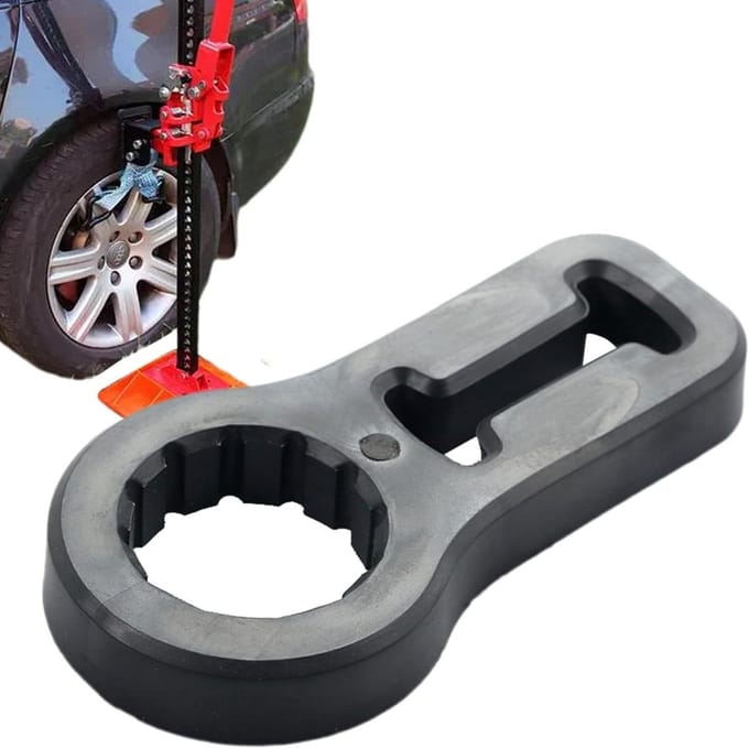 Autokrik Handgreep - Krik Verhoger - Offroad Gebruik - Ergonomisch Ontwerp - 21.4 x 10.5 cm - Zwart
