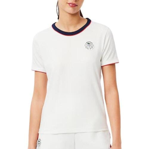 T-shirt Korte Mouw Lacoste Ultra Dry Heritage Badge