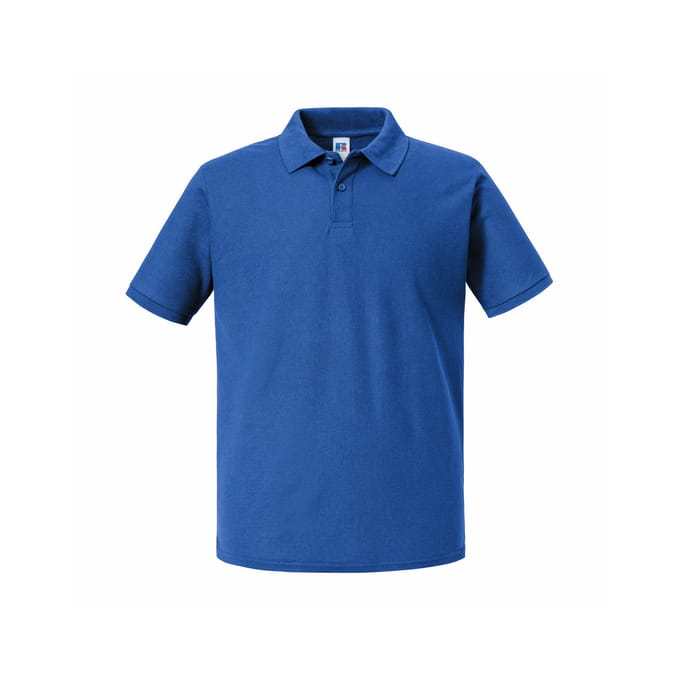 Russell Heren Authentiek Piqué Poloshirt (Helder Koninklijk)