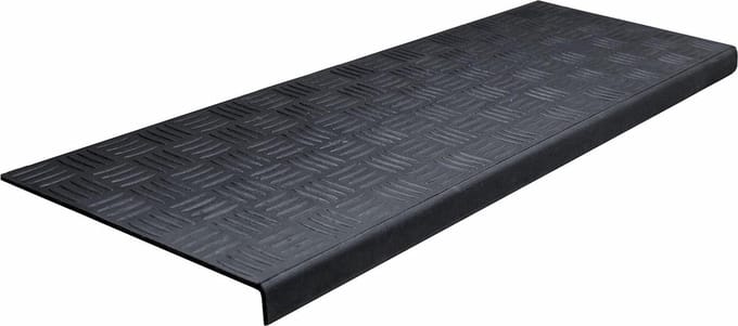 Rubberen trapmat trapstep 75 x 25 x 04 - Antislip - LAKO