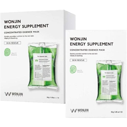 Wonjin Effect Wonjin Green Sling Masker 10 stuks (Green Suspenders)
