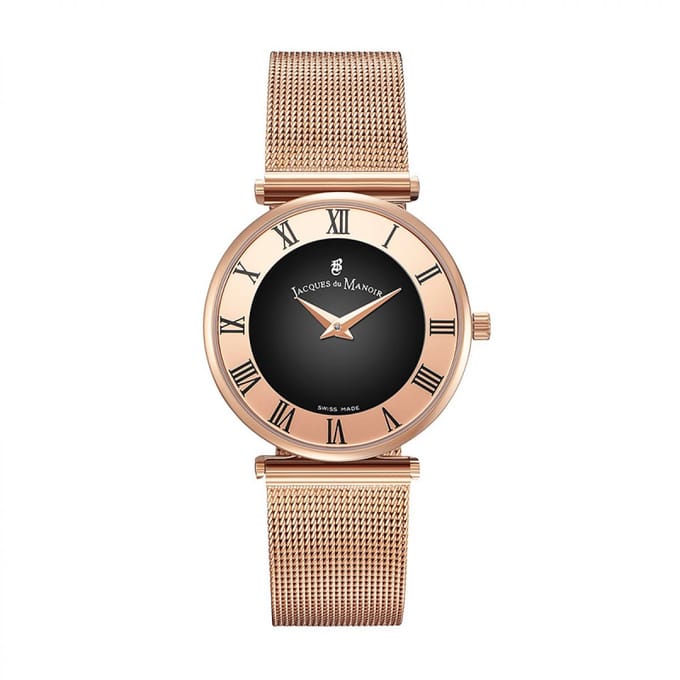 JACQUES du MANOIR MIRM.11 Dames Horloge 33mm Swiss-Made