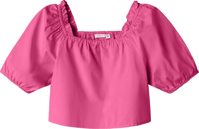 NAME IT - NKFFABOW CROPPED SS TOP - Meisjes - Blouses