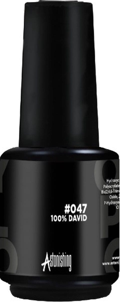 Astonishing Gelosophy #047 100% David - 7ml