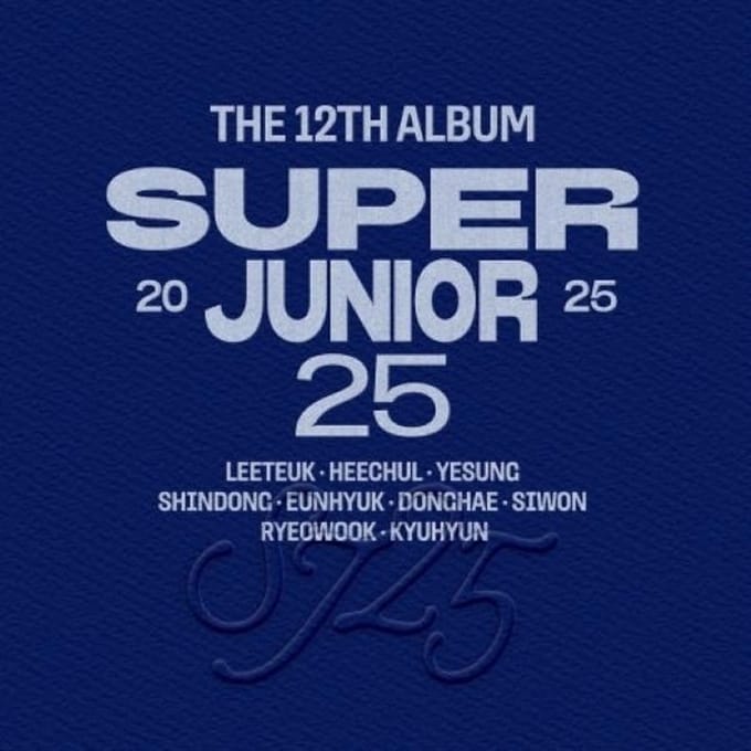 SUPER JUNIOR - [SUPER JUNIOR25] 12ème Album Version 25 25
