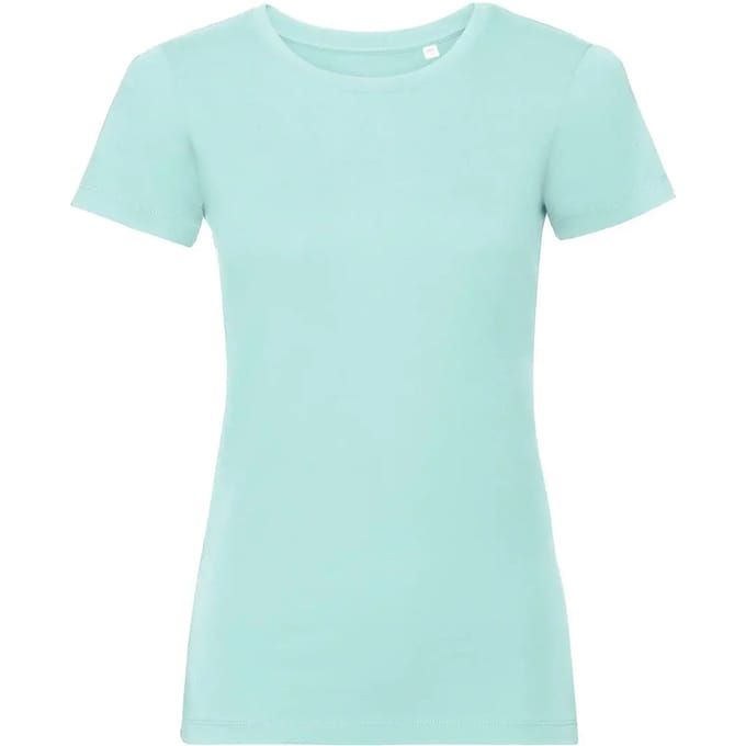 Dames-T-shirt Russell Athletic Pure Organic