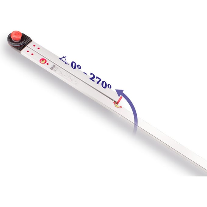 BMI hoekmeetapparaat WINKELSTAR Meetber.0-270Grad Been-L.150x100cm - 715 100 150
