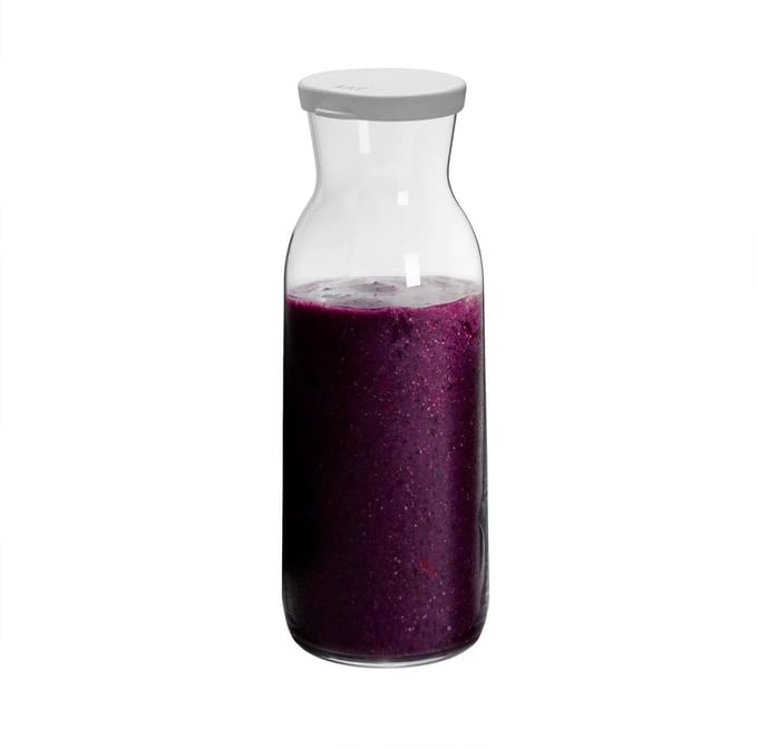Argon - voordeelset 6 stapelbare glazen 28.5cl + afsluitbare schenkkan 1.2 liter