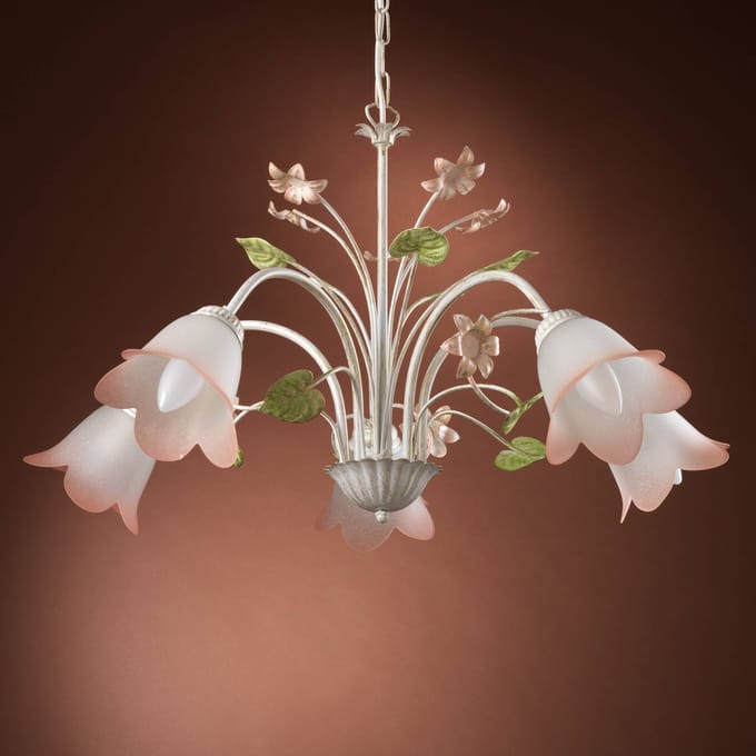 ONLI Hanglamp Botton Florentijnse stijl 5-lamps