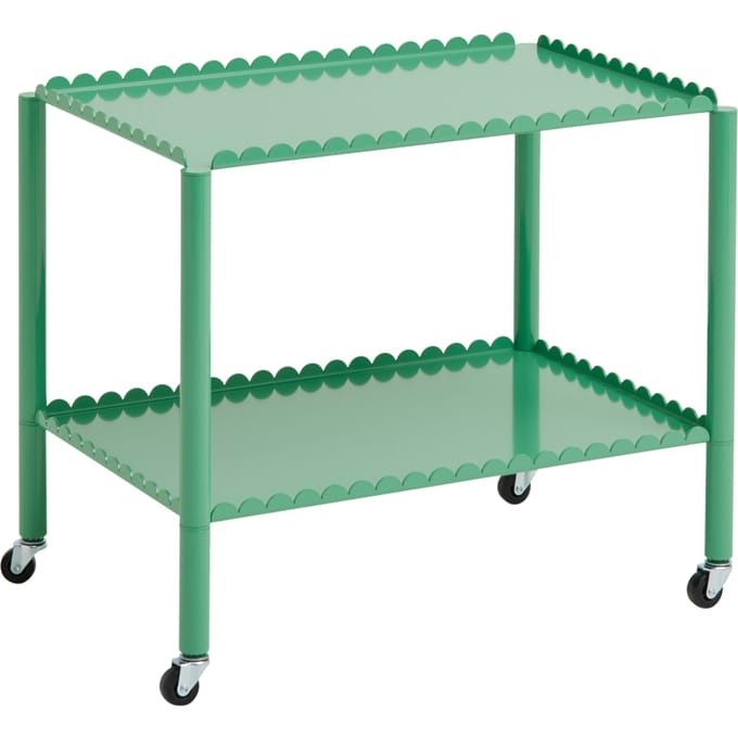 HAY - Arcs Trolley Serveerwagen - laag - jade green - groen