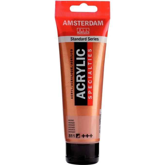 Amsterdam Acrylverf - 120 ml - Brons 811   8712079279158   Verf