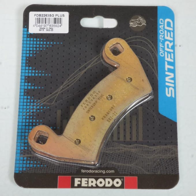 Plaquette de frein Ferodo pour SSV Polaris 1000 General 2017 AV Neuf