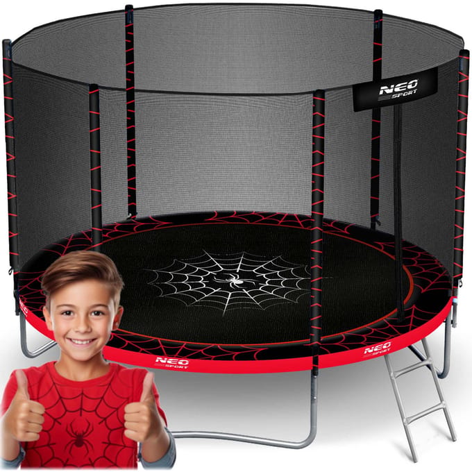 Neo-Sport - Trampoline - Tuintrampolina - 183 cm - Met Drabinka