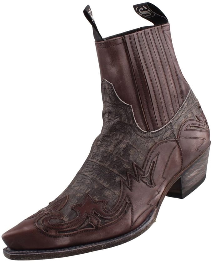 Sendra heren enkellaars 4660 grijs