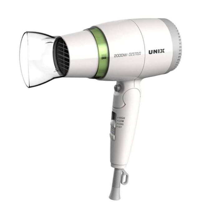 Sèche-cheveux ionique pliable UNIX 2000W white