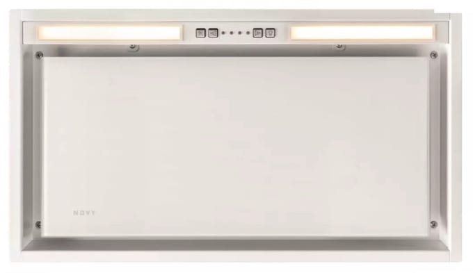 NOVY Crystal 26050 Inbouw Roestvrijstaal, Wit B