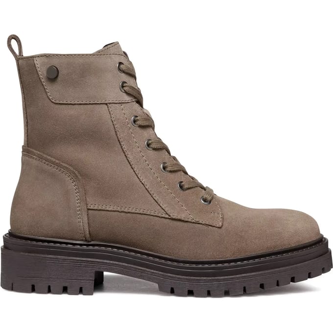 Leren enkellaarsjes Iridea Suede