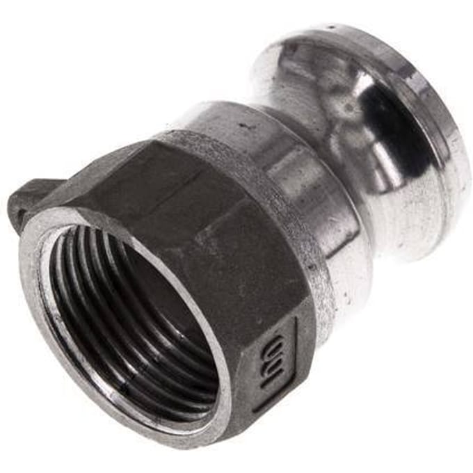 Camlock DN 25 (1'') Koppeling AluminiumRp 1'' met binnendraad Type A MIL-C-27487