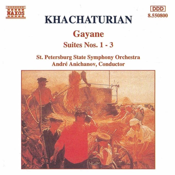 St Petersburg State Symphony Orchestra - Khachaturian: Gayane Suites 1-3 (CD)