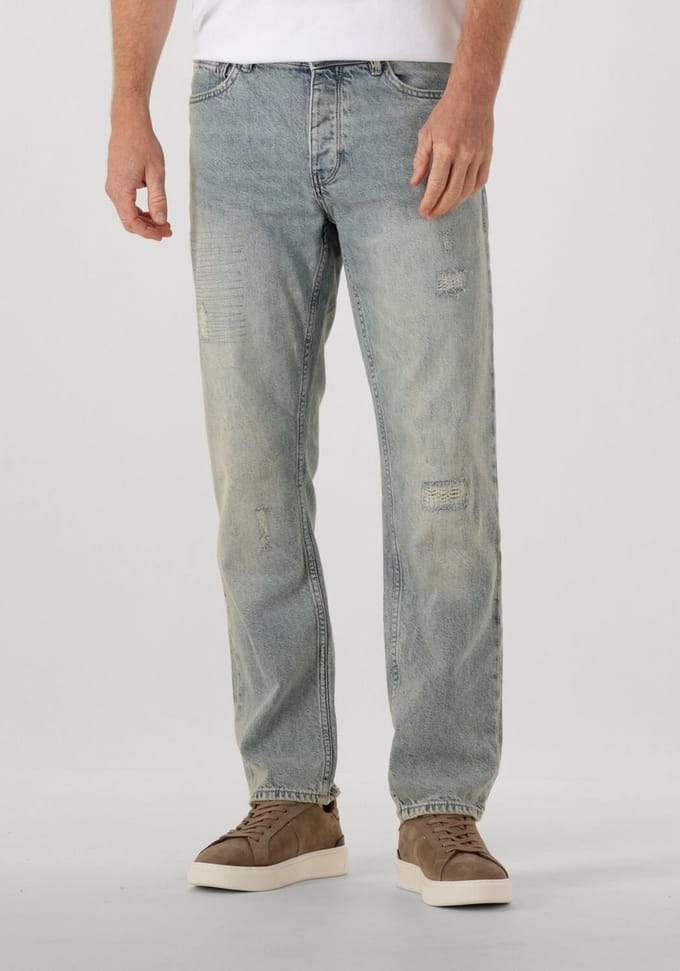 PURE PATH The Eric Regular Fit Jeans Jeans Heren - Broek - Lichtblauw - Maat 30